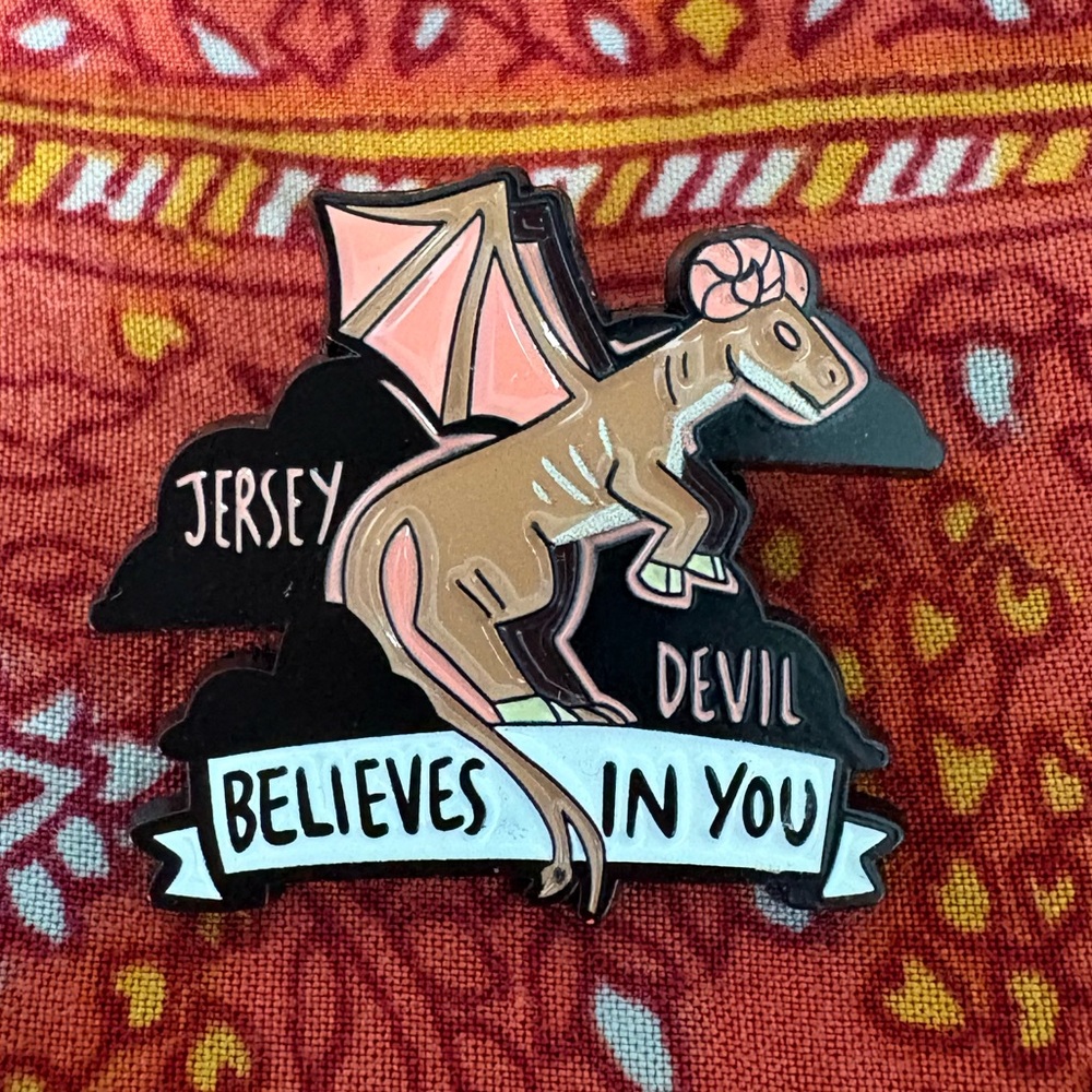 JERSEY DEVIL | Enamel Lapel Pin - Picture 8 of 8